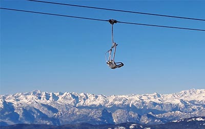 White week in February in val di Fassa